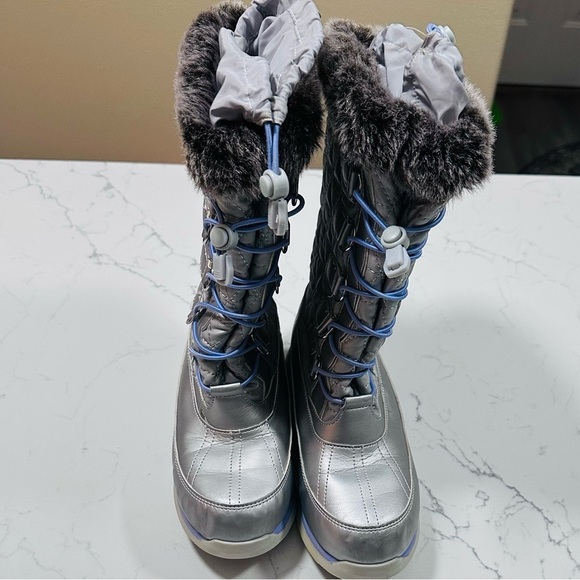 Lands End Girls Waterproof Snow ❄️ Boots - Picture 2 of 4